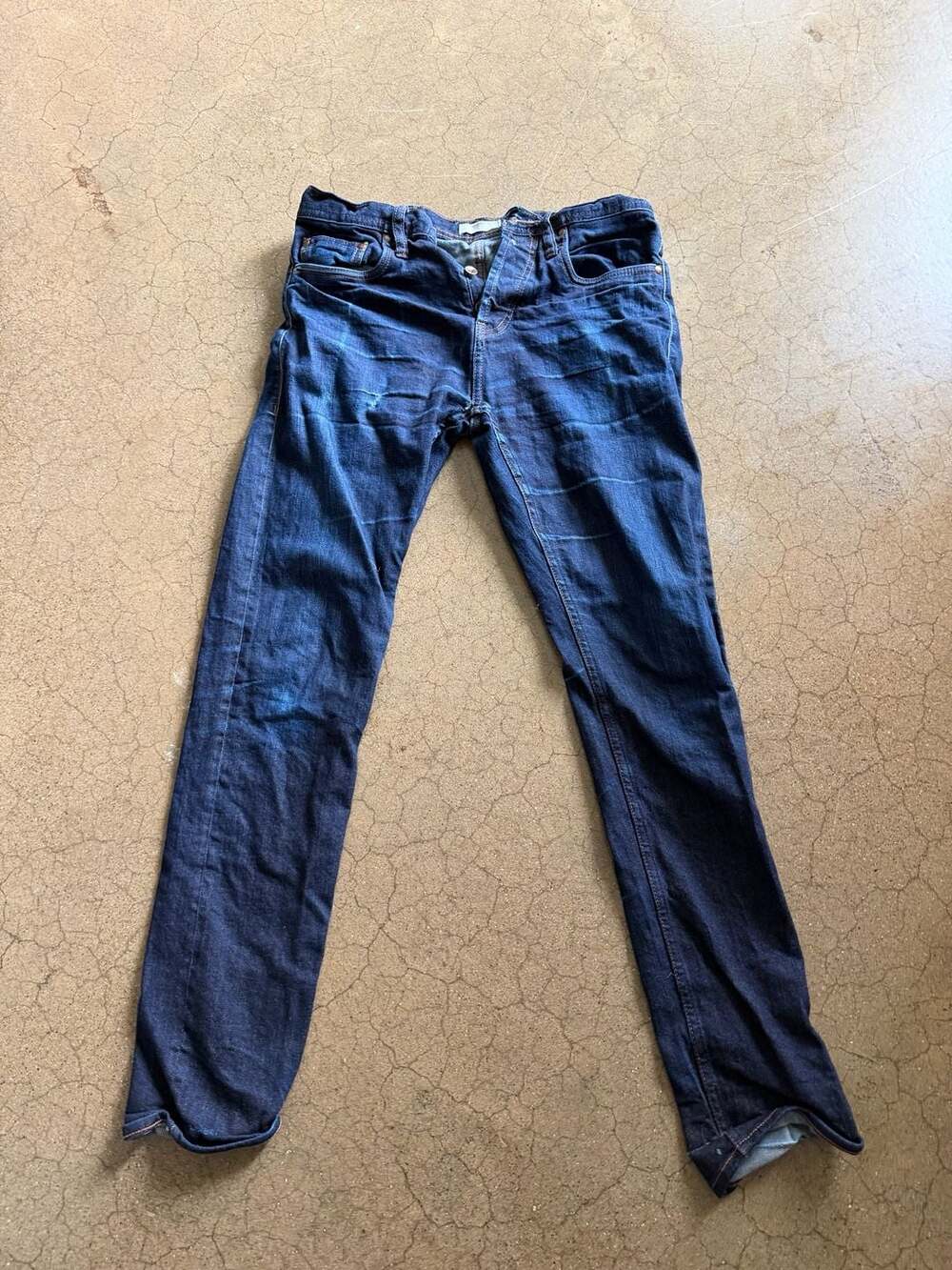 The Unbranded Brand UB222 Tapered 11oz Stretch Selvedge Jeans